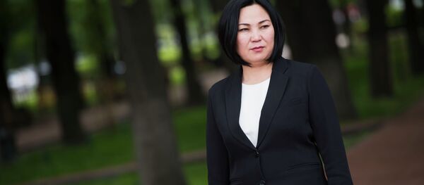 Глава муниципального предприятия Бишкекзеленхоз Эльнура Жолдошева - Sputnik Кыргызстан