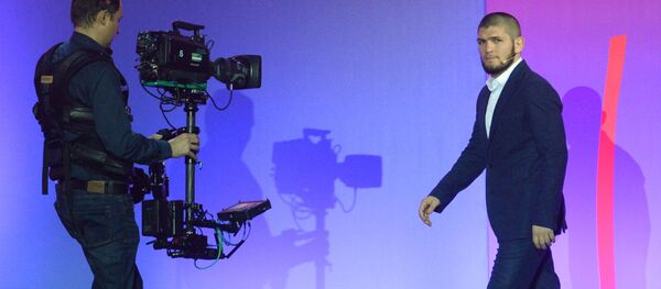 Россиялык UFC чемпиону Хабиб Нурмагомедов. Архив - Sputnik Кыргызстан