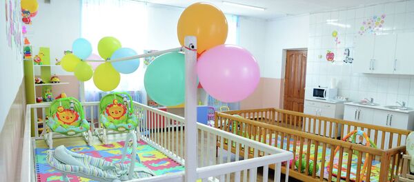 Специализированный Центр реабилитации детей и семьи (Дом ребенка) в Бишкеке Специализированный Центр реабилитации детей и семьи (Дом ребенка) в Бишкеке - Sputnik Кыргызстан