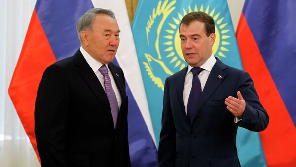 Рабочий визит Д. Медведева в Казахстан - Sputnik Кыргызстан
