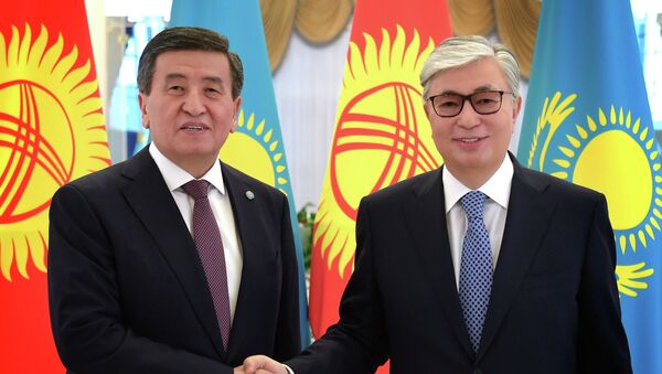 Рабочий визит президента КР Сооронбая Жээнбекова в Нур-Султан - Sputnik Кыргызстан