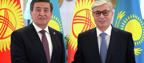 Рабочий визит президента КР Сооронбая Жээнбекова в Нур-Султан - Sputnik Кыргызстан