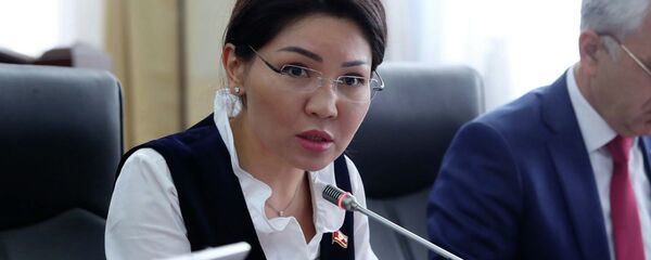 Вице-премьер-министр по социальному блоку Эльвира Сурабалдиева. Архивное фото - Sputnik Кыргызстан