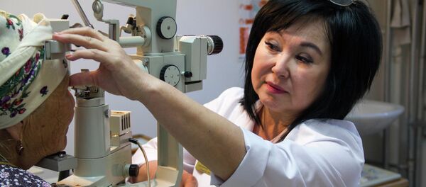 Кандидат медицинских наук, офтальмолог Бактыгуль Мамытова - Sputnik Кыргызстан
