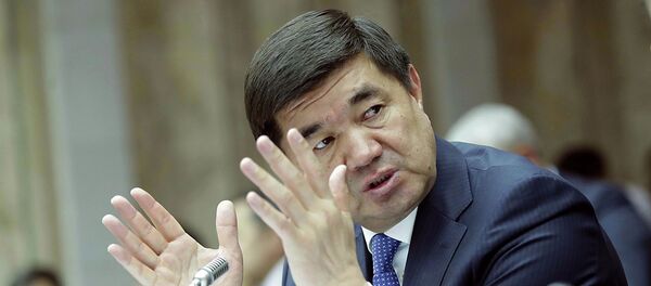 Премьер-министр Мухаммедкалый Абылгазиев  - Sputnik Кыргызстан