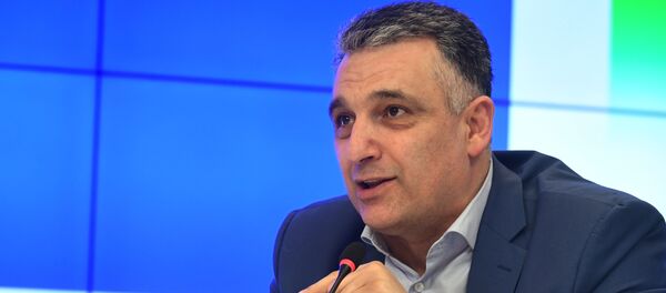 Член президиума Академии геополитических проблем Араик Степанян. Архивное фото - Sputnik Кыргызстан