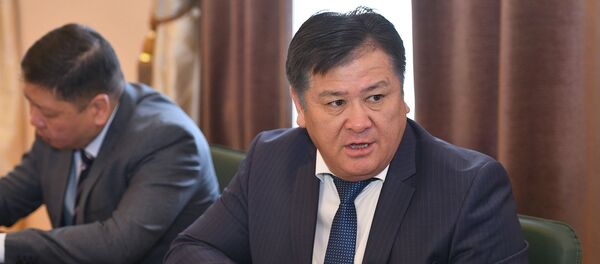 Финансылык чалгындоо мамлекеттик кызматынын төрагасы Гуламжан Анарбаев. Архив - Sputnik Кыргызстан