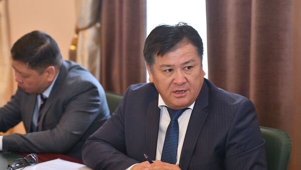 Председатель Госслужбы финансовой разведки Гуламжан Анарбаев. Архивное фото - Sputnik Кыргызстан