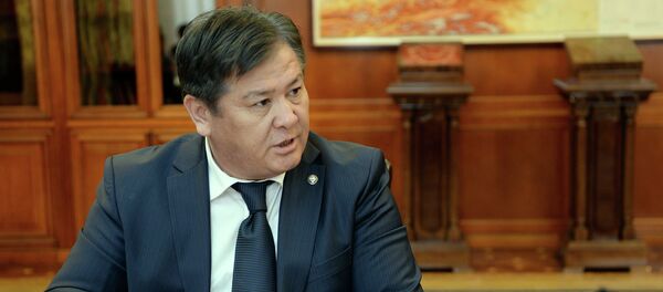 Председатель Государственной службы финансовой разведки Гуламжан Анарбаев Председатель Государственной службы финансовой разведки Гуламжан Анарбаев - Sputnik Кыргызстан