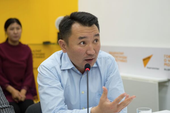 Генеральный директор телеканала НТС Миржан Балыбаев - Sputnik Кыргызстан