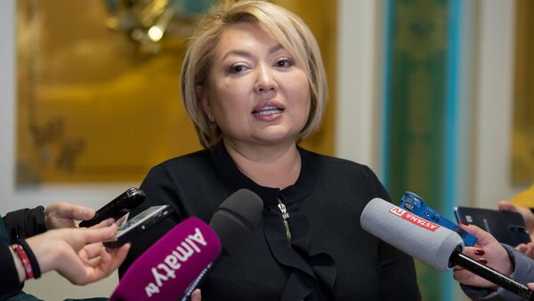Вице-министр образования и науки Казахстана Эльмира Суханбердиева. Архивное фото - Sputnik Кыргызстан
