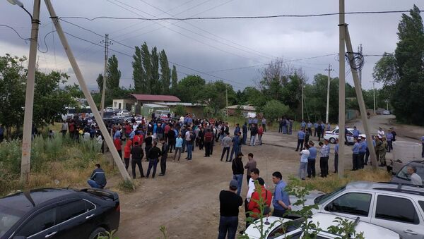 Ситуация в селе Орок Сокулукского района  - Sputnik Кыргызстан