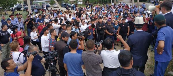 Ситуация в селе Орок Сокулукского района - Sputnik Кыргызстан