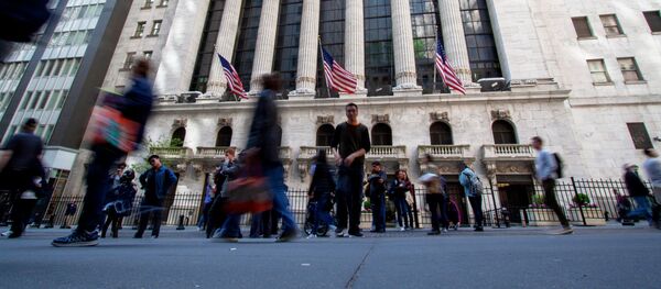 Нью-Йоркская фондовая биржа. Архивное фото - Sputnik Кыргызстан