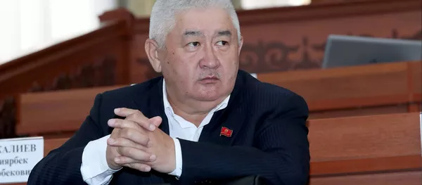Депутат Жогорку Кенеша Зарылбек Рысалиев. Архивное фото - Sputnik Кыргызстан