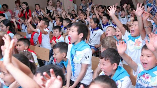 Открытие пришкольных лагерей в Бишкеке - Sputnik Кыргызстан