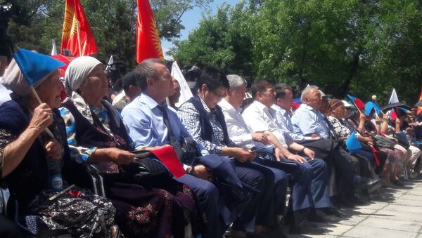 Митинг СДПК За реальную борьбу с коррупцией в Бишкеке - Sputnik Кыргызстан
