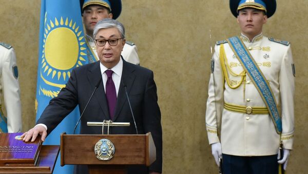 Церемония передачи полномочий президента Казахстана К. Токаеву - Sputnik Кыргызстан