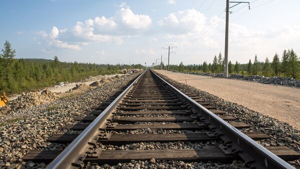 Железная дорога. Архивное фото - Sputnik Кыргызстан