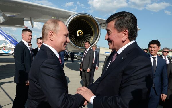 Российский лидер примет участие в саммите ШОС в Бишкеке. - Sputnik Кыргызстан