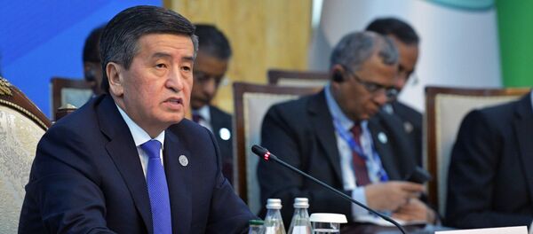 Президент Кыргызстана Сооронбай Жээнбеков. Архивное фото - Sputnik Кыргызстан