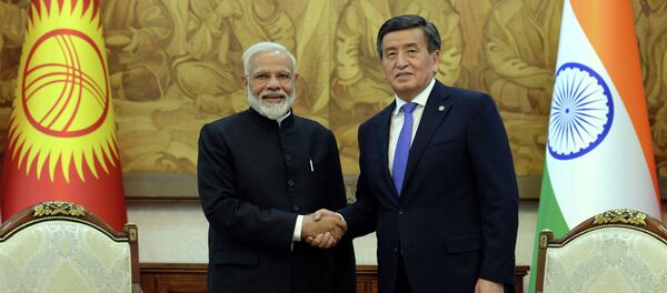 Официальный визит премьер-министра Индии Нарендра Моди в Кыргызстан - Sputnik Кыргызстан