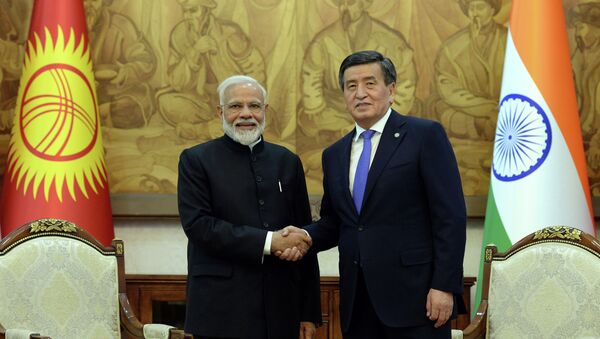 Официальный визит премьер-министра Индии Нарендра Моди в Кыргызстан - Sputnik Кыргызстан