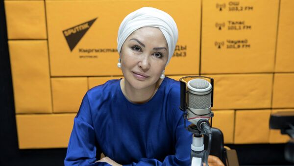 Вице-президент федерации художественной гимнастики КР Назира Айдарова - Sputnik Кыргызстан