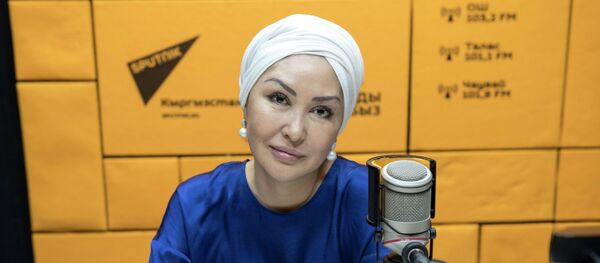 Вице-президент федерации художественной гимнастики КР Назира Айдарова - Sputnik Кыргызстан
