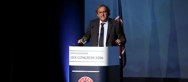 Бывший президент УЕФА Мишель Платини - Sputnik Кыргызстан