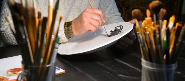 Мастерская художницы Флёры Даминовой в Казани - Sputnik Кыргызстан