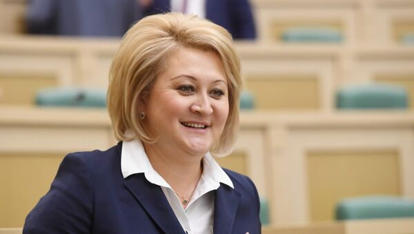 Первый заместитель председателя комитета Совета Федерации РФ по науке, образованию и культуре Лилия Гумерова - Sputnik Кыргызстан