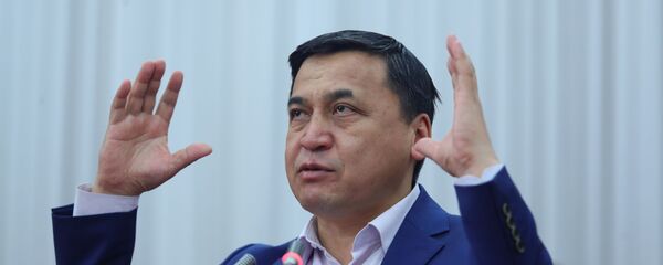 Жогорку Кеңештин депутаты Каныбек Иманалиев - Sputnik Кыргызстан
