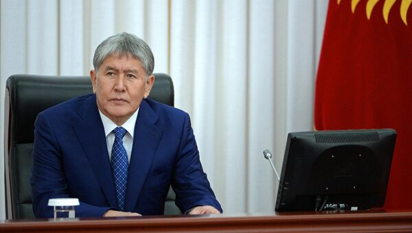 Бывший президент Кыргызской Республики Алмазбек Атамбаев. Архивное фото - Sputnik Кыргызстан