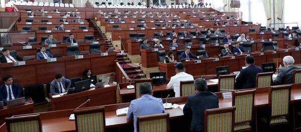 Заседание Жогорку Кенеша - Sputnik Кыргызстан