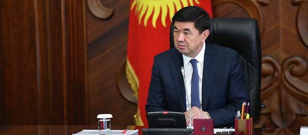 Премьер-министр Мухаммедкалый Абылгазиев - Sputnik Кыргызстан