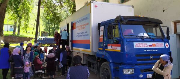 В Джумгальском районе Нарынской области начала работу мобильная медклиника В Джумгальском районе Нарынской области начала работу мобильная медклиника - Sputnik Кыргызстан