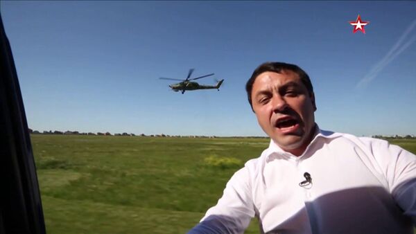 Высший пилотаж! Вертолет Ми-28 вращается на большой скорости — видео - Sputnik Кыргызстан