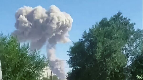 Взрывы на складах боеприпасов в Арыси - Sputnik Кыргызстан