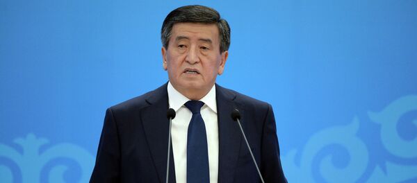 Президент КР Сооронбай Жээнбеков - Sputnik Кыргызстан