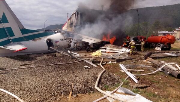Самолет Ан-24 совершил аварийную посадку в Нижнеангарске - Sputnik Кыргызстан