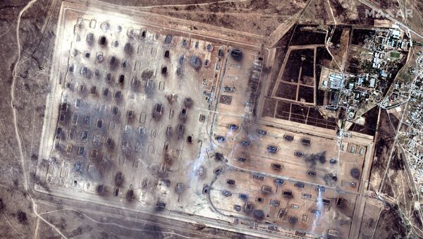 Вид склада боеприпасов после взрывов в городе Арысь на юге Казахстана. 25 июня 2019 года - Sputnik Кыргызстан