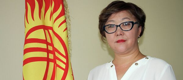Глава Департамента информации Минкультуры Салкын Сарногоева - Sputnik Кыргызстан