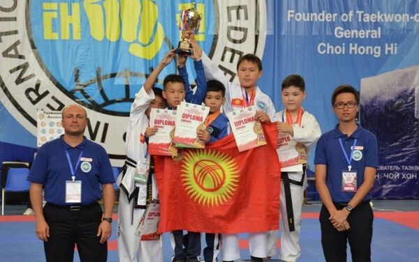 Кыргызстанские спортсмены стали лучшими на Открытом чемпионате Азии по таэквондо - Sputnik Кыргызстан