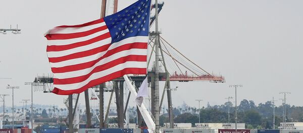 Порт Лос-Анджелеса в Сан-Педро - Sputnik Кыргызстан