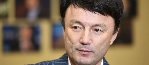 Отец и продюсер казахстанского певца Димаша Кудайбергена Канат Айтбаев. Архивное фото - Sputnik Кыргызстан