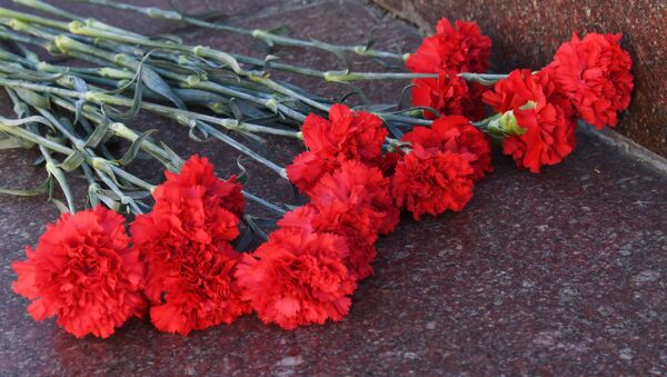 Цветы на памятнике. Архивное фото - Sputnik Кыргызстан