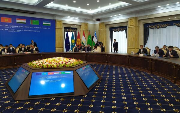 Стороны обсуждают новую стратегию ЕС для Центральной Азии. - Sputnik Кыргызстан