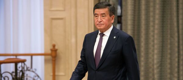 Президент Сооронбай Жээнбеков. Архив - Sputnik Кыргызстан