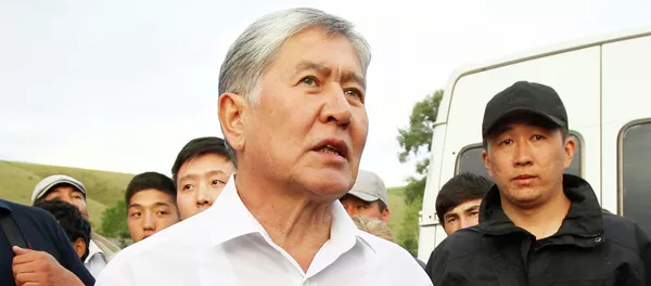 Бывший президент Кыргызстана Алмазбек Атамбаев. Архивное фото - Sputnik Кыргызстан